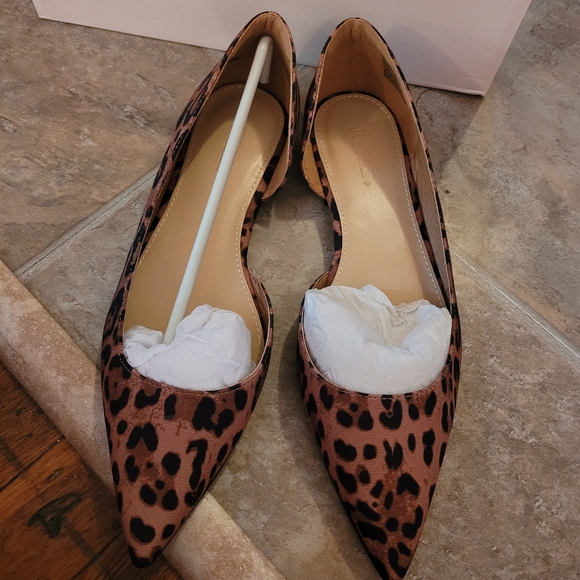 Nib JustFab Byrdi Pointed Toe Flats size 7.5 - Picture 4 of 9